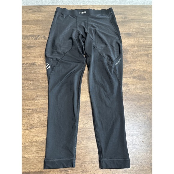 Virus Other - Mens Virus Compression Performance Pants Spandex Tights Black Align XL X-Large